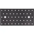Lochplatte DURAVIS® 200 x 100 x 2 mm, Material: Stahl, sendzimirverzinkt, Oberfläche: schwarz-diamant