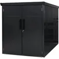 Westmann Metall-Fahrradgarage Velos 2 Schwarz 133 cm x 222 cm x 151 cm