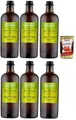 Carapelli Olio Oro Verde, 6x1L, Extra natives Olivenöl, 100% italienisch+Polpa