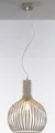 casa NOVA Pendelleuchte COLLIN II DH 35x45 cm beige Hängelampe