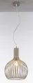 casa NOVA Pendelleuchte COLLIN II DH 35x45 cm beige Hängelampe