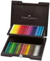 FABER-CASTELL 110072 - Buntstifte Polychromos, im 72er Holzkoffer
