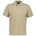 Gant Poloshirt Herren Poloshirt 1er Pack Baumwolle (Packung, 1er Pack) beige XL (56)