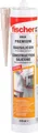 Fischer DBSA Bau-Silikon Herstellerfarbe Transparent 053090 310ml