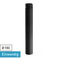 Rauchrohr / Ofenrohr 180mm - 1000mm schwarz DN180 Kaminrohr Ofen Rohr