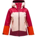 Peak Performance Damen Vislight GTX C-Knit Jacke (Größe M, pink)