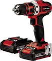 Einhell Power X-Change TE-CD 18/40-1 Li (2x1,5 Ah) 4513939 Akku-Bohrschrauber 18V 1.5Ah Li-Ion inkl. Ladegerät, inkl. 2. Akku