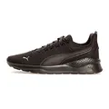PUMA Anzarun Lite Jr Sneaker für Kinder, Unisex, Puma Schwarz, Ultragrau, 37.5 EU