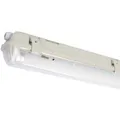 LED-Feuchtraumleuchte 20 W mit Sensor 3100,m 4000 K 150 cm Grau