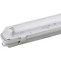 Feuchtraumwannenleuchte mit Sensor T8 inkl. LED Röhre 4000K IP65 Ligh grau LED's