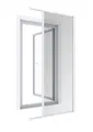 Windhager Plus Insektenschutz Aluminium-Rollo Fliegengitter für Türen, Balkontüren, individuell Kürzbar, 160 x 225 cm, weiß, 03894