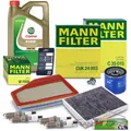 MANN-FILTER INSPEKTIONSPAKET FÜR OPEL INSIGNIA B Z18 2.0 4x4 260 PS BJ AB 2017