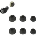 INF Ohrpolster / Ohrstöpsel für Jabra Elite 75t/ 65t/ Active/Sport Evolve, S/M/L Grau - Grau