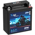 NRG Premium YB5L-B AGM Motorradbatterie 6Ah 12V 120A/EN Batterie 50512 CB5L-B 12N5.5-3B auslaufsicher wartungsfrei ersetzt 5Ah 4Ah