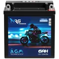 NRG YB5L-B AGM Motorradbatterie 6Ah 12V 120A/EN 50512 CB5L-B 12N5.5-3B Roller