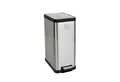 SVITA Mülleimer STM15, Treteimer, Kosmetikeimer, Softclose, 15L, Edelstahl, Silber
