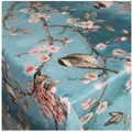 DecoHomeTextil Heimtextilmanufaktur Tischdecke Wachstuch Wachstischdecke Gartentischdecke gefaltet Eckig | 130 cm x 220 cm