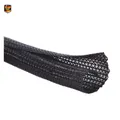 Kabelschutz 6mm 3,1m Selbstschließend Schwarz Kabelbündel Kabel