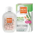Merz Spezial Haar-Activ Dragees – Haar Vitamine für gesundes, volles & glänzendes Haar – Nahrungsergänzungsmittel mit Biotin, Zink & natürlicher Hirse – 1 x 120 Dragees