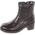 Tommy Hilfiger Denim Damen Essential Leather Biker Boots, Schwarz (Black 990) #6 - 37