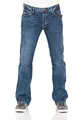 LTB Jeans Herren Jeans Bootcut Roden - Low Waist Herren Bootcut Jeans mit Knopfleiste und Stretch - Roden Blue Lapis WASH Jeanshose Blau 32W / 30L