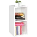 WOHNLING Bücherregal weiß 30,0 x 30,0 x 60,0 cm, 1 St.