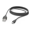 hama USB A Kabel 3,0 m schwarz, 1 St. 00201588