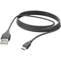 Hama - Usb-ladekabel Usb 2.0 Usb-a Stecker, Usb-micro-b Stecker 3.00 M Schwarz 00201588