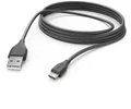Hama Adapter/Kabel/Stecker Ladekabel USB-A>Micro-USB (3m)