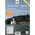 Wassersportkarte Blatt 3 Südwest 1:450 000