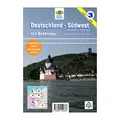 Jübermann-Verlag - WW3 WW-Wanderkarte Karte Deutschland Südwest