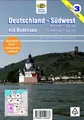 Wassersportkarte Blatt 3 Südwest 1:450 000 | Erhard Jübermann | 2020 | deutsch