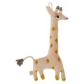 OYOY Mini Darling Baby Guggi Giraffe Kuscheltier aus gestrickter Baumwolle Schmusetier Baby Rose Amber 1100836 - Rosa