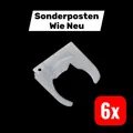 Makita Wandhalter Halterung Reinigungszubehör Kunststoff 458571-5  6 STÜCK