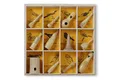 KOOKOO Vogelpfeifen 12er Set, Handgefertigte Instrumente für Naturgeräusche, Vogelstimmen-Imitation mit Aufbewahrungsbox (12er Set)