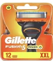 Gillette Fusion 5 Rasierklingen 12 Stück.