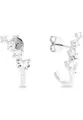 JETTE Damen-Ohrstecker 925er Silber, recycelt 8 Zirkonia One Size, Silber 32027884