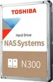 Toshiba N300 NAS Hard Drive 8TB 512MB - Festplatte - Serial ATA (HDWG780EZSTA)