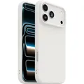OtterBox Figura Serie MagSafe Hülle für iPhone 17 Pro Max, stoßfest, sturzsicher, ultraschlank, dünne schützende Hülle, Getestet nach Militärstandard, Weiß