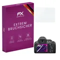 atFoliX Glasfolie kompatibel mit Nikon D5100 Displayfolie, 9H Hybrid-Glass FX Schutzpanzer Folie