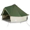 vidaXL Tipi-Zelt Tipi-Familienzelt 6 Personen Grün Wasserdicht, (1 tlg), Grün