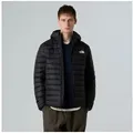 The North Face Daunenjacke M CLASSIC DOWN HOODED JACKET für niedrige Temperaturen, aus Nylon, sportlicher Stil schwarz M (50/52)