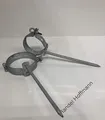 Fallrohrschelle Schlagschelle in 3 Größen (groß für 100mm Fallrohr)
