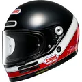 Shoei Glamster06 Abiding, Integralhelm - Schwarz/Rot/Weiß - M
