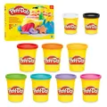 Play-Doh Knete Set 9 Dosen Farben ab 3 Jahren Modell-Nr. 12345 Feinmotorik