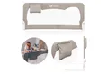 lionelo Bettschutzgitter HANNA (Set, Set), 180 Grad 66 cm hoch Standsafe SecureBelt