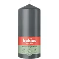 Bolsius: Stumpenkerze 130/68mm - Stürmisches Grau (6 Stück)