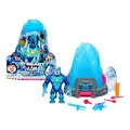 MrBeast Lab Schmelze das EIS, schaffe EIN Biest mit der Cryo Lab-Actionfigur 18 cm Figur mit 30+ Lichtern, Sounds und Reaktionen, 2 Waffen, 1 von 2 Raubkatzen zum Sammeln;Cryo Panther, Cryo Tiger