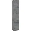 Hochschrank NOA, reversibel, Zement, 300x1600x270mm Evenes