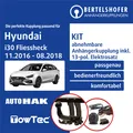 Für HYUNDAI i30 Fliessheck Typ PDE 11.2016-08.2018 AHK abn +13pol sp. E-Satz TOP